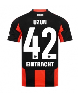 Billige Fotballdrakt Eintracht Frankfurt Can Uzun #42 Replika Hjemmedrakt 2025-26 Kortermet Billige Fotballdrakt Eintracht Frankfurt Can Uzun #42 Replika Hjemmedrakt 2025-26 Kortermet